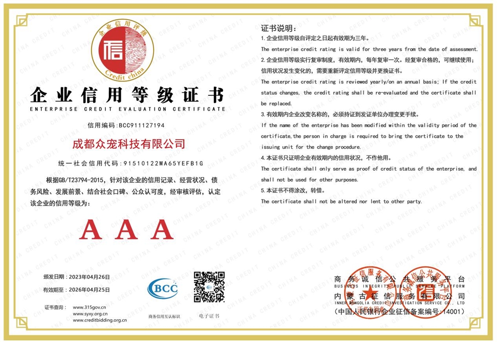 COMPANY CERTIFICATE